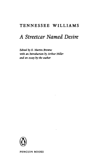 A Streetcar Named Desire