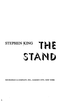 The Stand