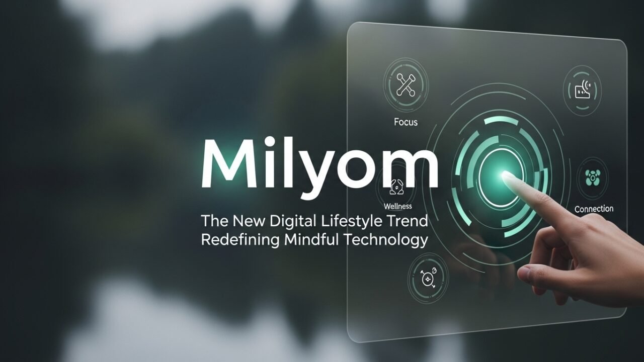 Milyom: The New Digital Lifestyle Trend Redefining Mindful Technology