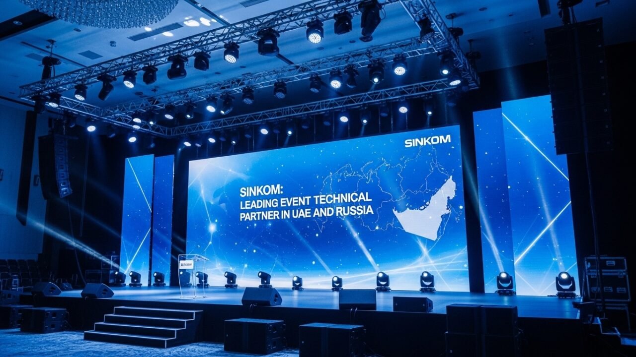 Sinkom: Leading Event Technical Partner in UAE and Russia