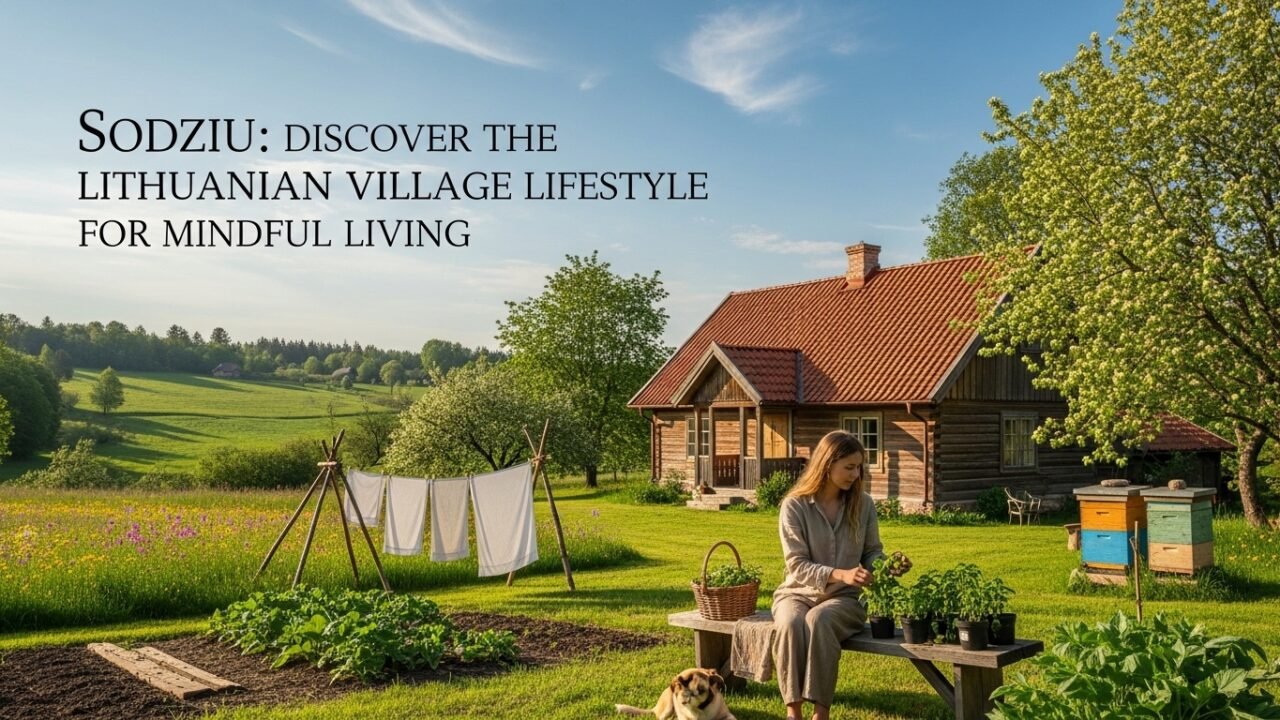 Sodziu: Discover the Lithuanian Village Lifestyle for Mindful Living