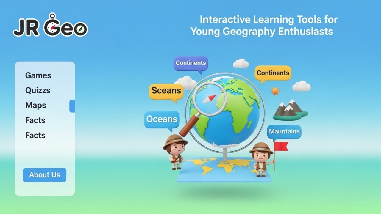 JR Geo: Interactive Learning Tools for Young Geography Enthusiasts