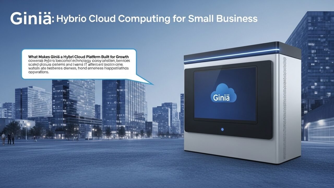 Giniä: Hybrid Cloud Computing for Small Business Growth